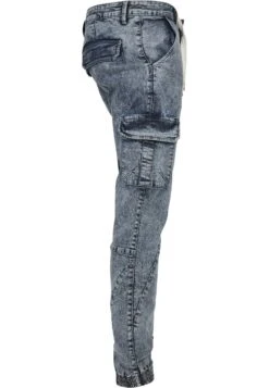 URBAN CLASSICS Jeans Fuselé - Light Skyblue Acid Washed -Tenues Mode Boutique 85e78d4f29274a15b0f5e2486c03a35c