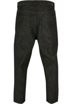 URBAN CLASSICS Cropped Tapered - Jeans Fuselé - Realblack Washed -Tenues Mode Boutique 899ff85ab3d44ebeb5b1ad9ae2e3a043