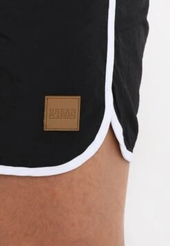 URBAN CLASSICS Retro - Short De Bain - Black/White -Tenues Mode Boutique 8f910b83d57b4dcebfe5a3d8325e18a2
