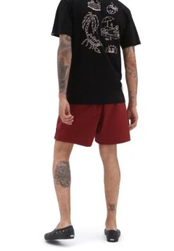 Vans Primary Solid Elastic - Short De Bain - Medium Red -Tenues Mode Boutique 9657f20c31e942a5bf706e55f8c8d983