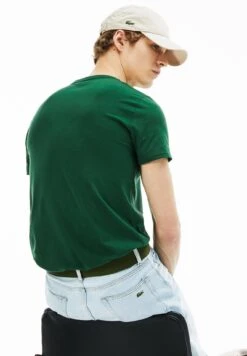 Lacoste T-Shirt Basique - Evergreen -Tenues Mode Boutique 976ac3a4de324feb850a29b82d9f587a