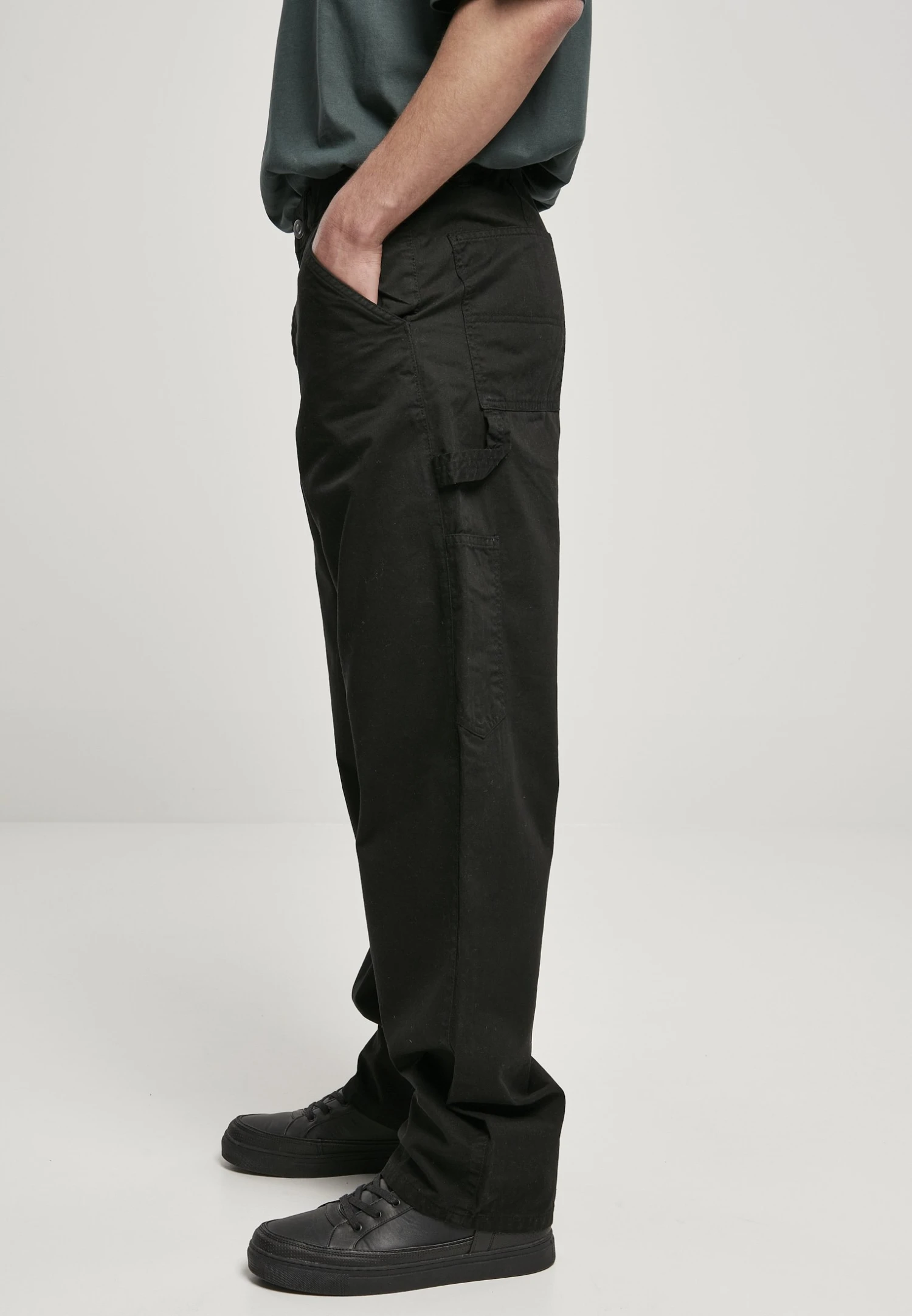 URBAN CLASSICS Carpenter Pants - Pantalon Classique - Black 5 URBAN CLASSICS Carpenter Pants - Pantalon Classique - Black – Image 5