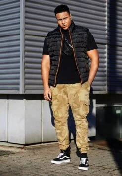 URBAN CLASSICS Pants - Pantalon Cargo - Sand -Tenues Mode Boutique 9b8009933f2e402788d55119e517c468