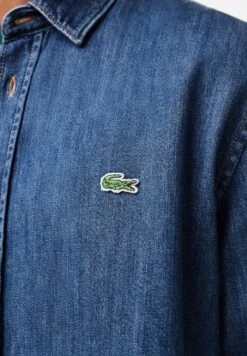 Lacoste Langarm - Chemise - Bleu -Tenues Mode Boutique a472c47881bb47c18c11444e83adf75e