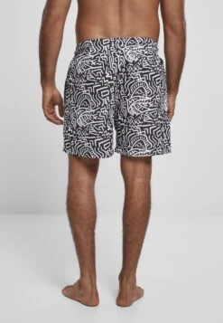 URBAN CLASSICS Pattern - Short De Bain - Signs Aop -Tenues Mode Boutique ae0055a530b848b1a6a28386ca7f351e
