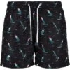 URBAN CLASSICS Pattern - Short De Bain