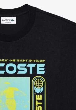 Lacoste T-Shirt Imprimé - Bleu Marine Hde -Tenues Mode Boutique b36d4ea16d8a42c396f038bb2f55391d