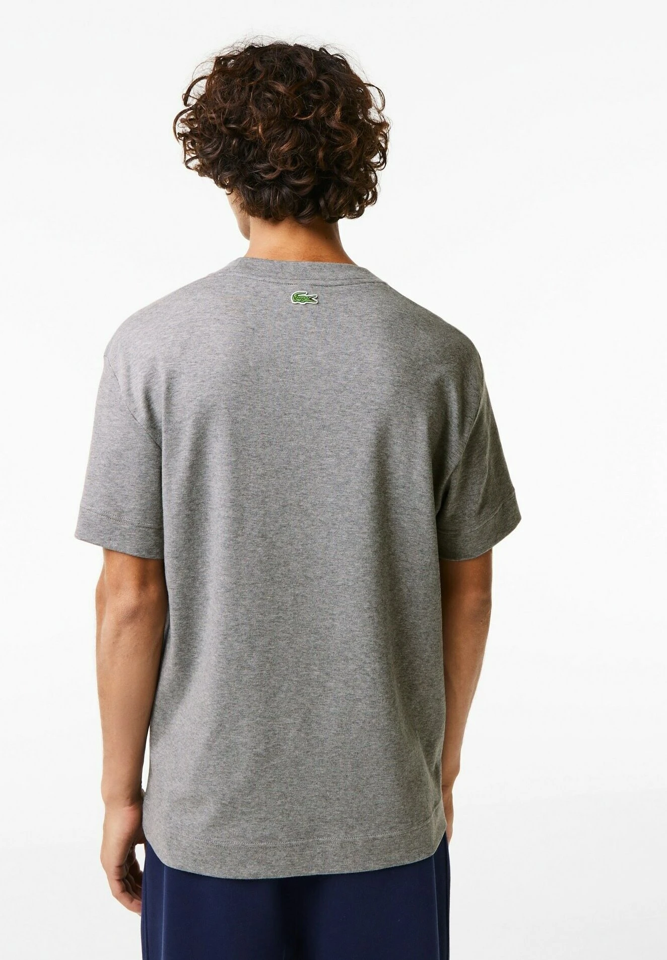Lacoste T-Shirt Imprimé - Gris Chine 3 Lacoste T-Shirt Imprimé - Gris Chine – Image 3
