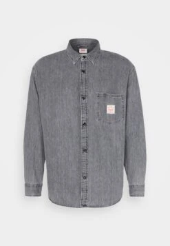 Waller 1 Pocket Shirt - Chemise - Black Denim -Tenues Mode Boutique b686f6899a9b482aba74d81724343344