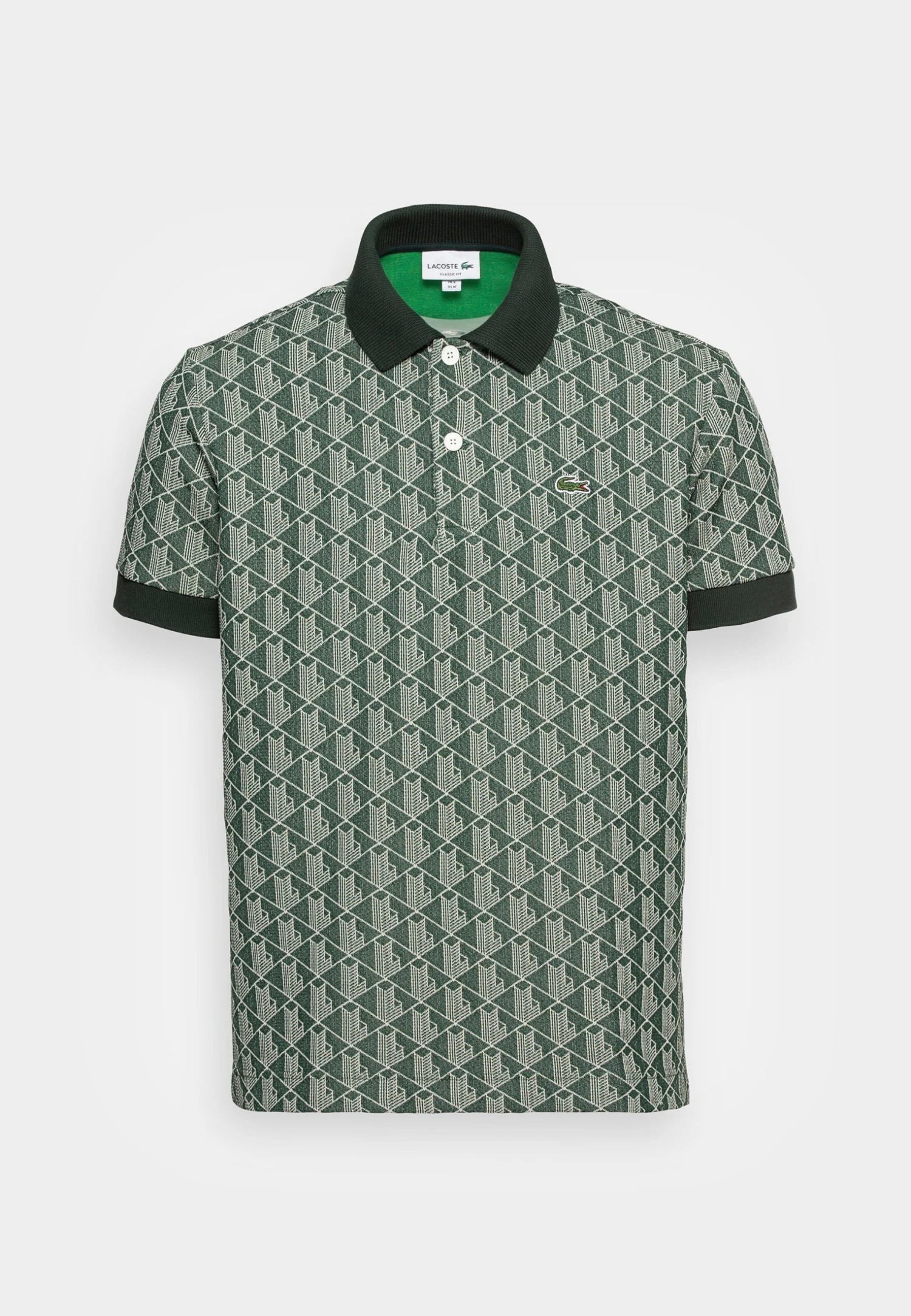 Lacoste Polo - Green/Wood Shaving 1 Lacoste Polo - Green/Wood Shaving