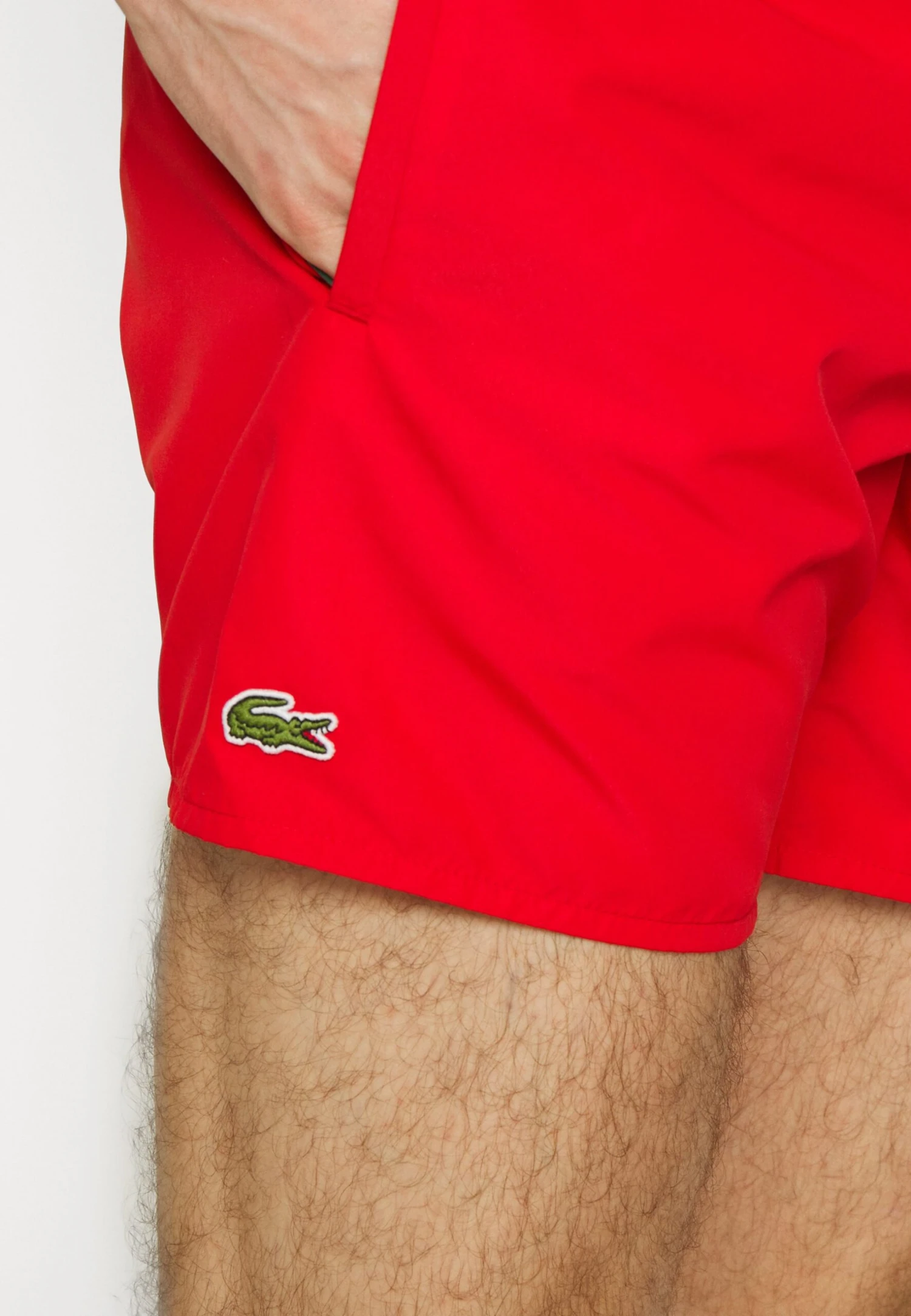Lacoste Swimwear - Short De Bain - Red/Green 4 Lacoste Swimwear - Short De Bain - Red/Green – Image 4