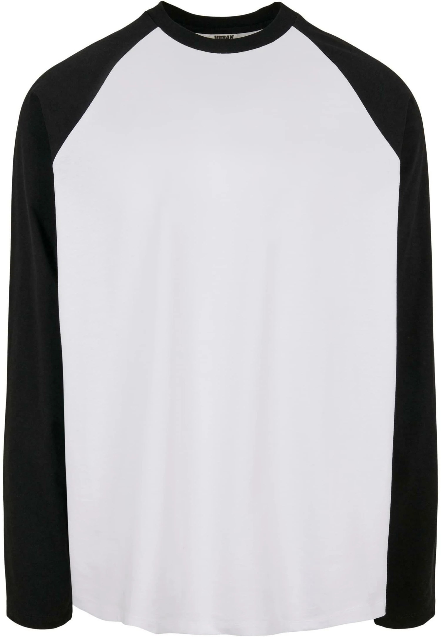 URBAN CLASSICS Organic Oversized Raglan Longsleeve - T-Shirt À Manches Longues - White/Black 6 URBAN CLASSICS Organic Oversized Raglan Longsleeve - T-Shirt À Manches Longues - White/Black – Image 6