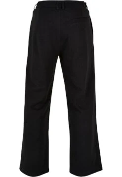 URBAN CLASSICS Front Pleated - Pantalon Classique - Black -Tenues Mode Boutique ba22d5d464124a4bbfad80df5e823b1b
