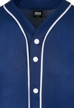 URBAN CLASSICS Baseball - Chemise - Spaceblue White -Tenues Mode Boutique bbd273a556a04be783eabc3a2e5e7c4a