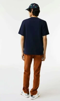 Lacoste Homme - T-Shirt Imprimé - Bleu Marine -Tenues Mode Boutique bc73e8cb28fd4904b977b474ae2a8184