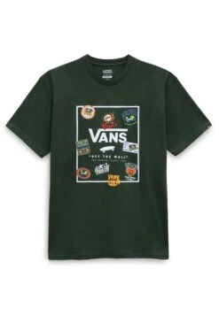 Vans Mn Classic Box - T-Shirt Imprimé - Mountain View White