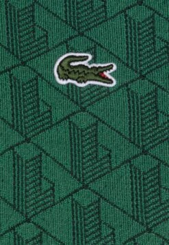 Lacoste Exclusive Monogram Polo - Polo - Rocket/Sinople -Tenues Mode Boutique ca475efd233c4d32bb6865ab8fbedb6d