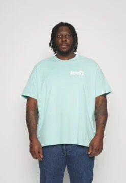 Levi's® Plus Big Ss Fit - T-Shirt Imprimé - Turquoise