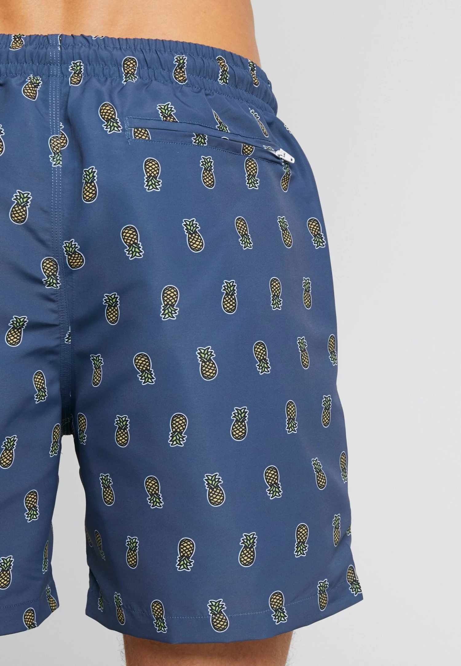 URBAN CLASSICS Pineapple Swim Shorts - Short De Bain - Vintage Blue 2 URBAN CLASSICS Pineapple Swim Shorts - Short De Bain - Vintage Blue – Image 2