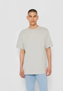 URBAN CLASSICS Heavy - T-Shirt Basique - Lightasphalt
