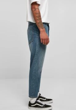 URBAN CLASSICS Cropped Tapered - Jeans Fuselé - Middeepblue 13 URBAN CLASSICS Cropped Tapered - Jeans Fuselé - Middeepblue -Tenues Mode Boutique d56896e93a37411fa6a8b91e1117dd4b