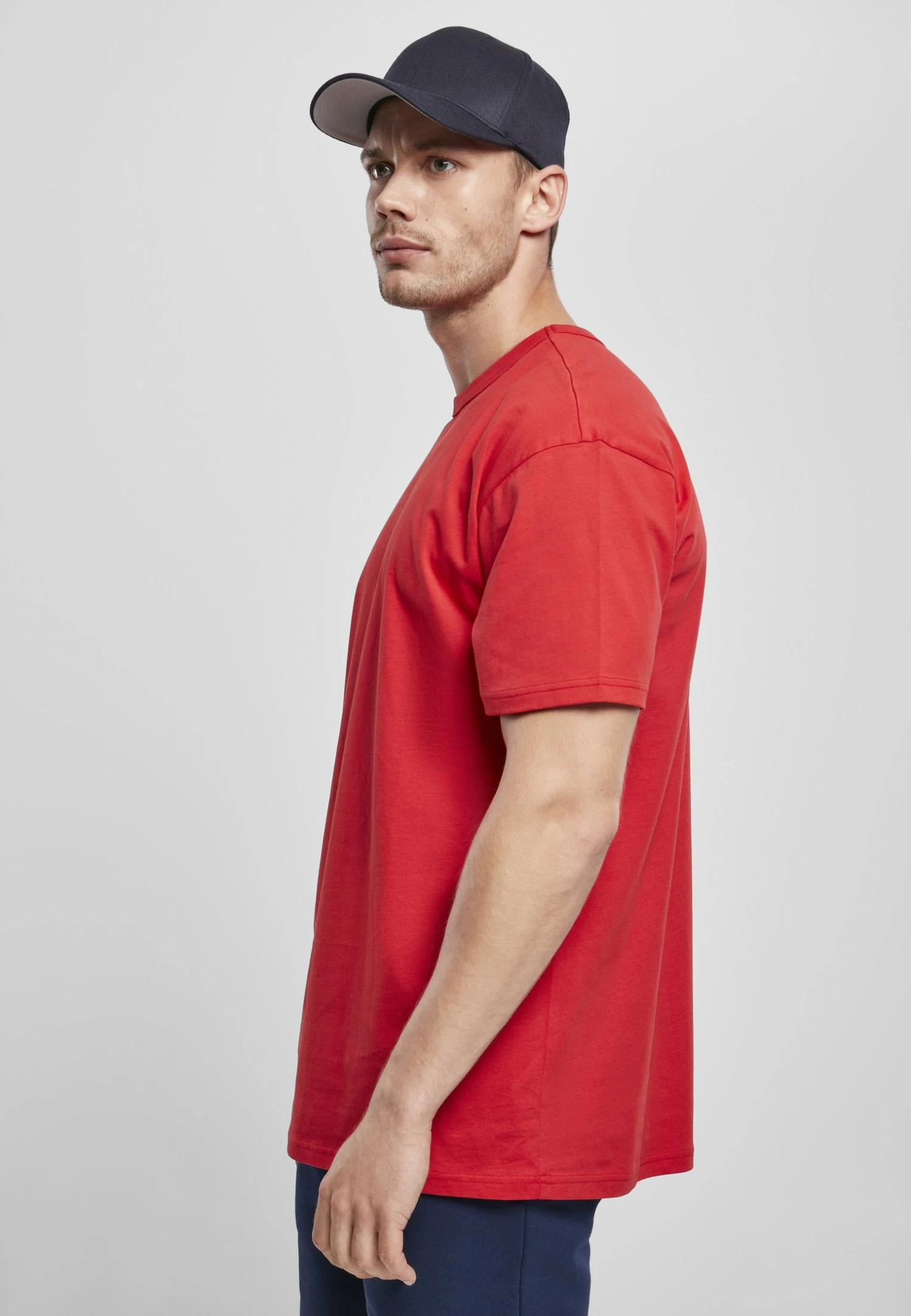 URBAN CLASSICS Organic Basic Tee - T-Shirt Basique - Red 4 URBAN CLASSICS Organic Basic Tee - T-Shirt Basique - Red â Image 4