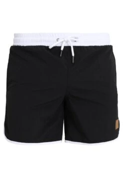 URBAN CLASSICS Retro - Short De Bain - Black/White -Tenues Mode Boutique df5a1146b13b410c9bfbeda9c4017a75