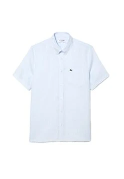 Lacoste Chemise - Bleu Clair -Tenues Mode Boutique e07fe8ddac1d466bac83e1001cb07b4c