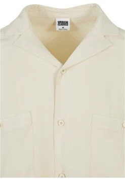 URBAN CLASSICS Resort - Chemise - Whitesand -Tenues Mode Boutique e51b6ffea0ed489cb82753bafd137501