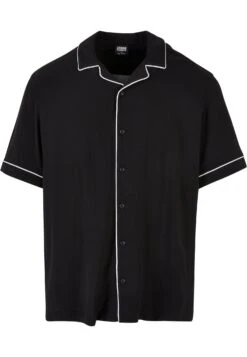 URBAN CLASSICS Bowling - Chemise - Black -Tenues Mode Boutique e78a1c4141b4404d91204e7953778f8f