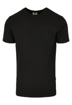 URBAN CLASSICS Fitted Strech Tee - T-Shirt Basique - Black