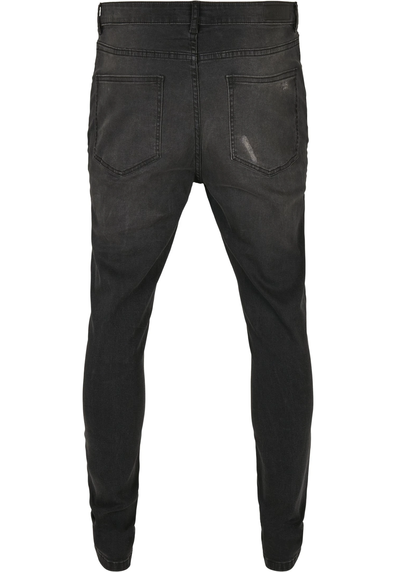URBAN CLASSICS Heavy Destroyed Slim Fit Jeans - Jean Slim - Realblk Heavy Destroyed Washed 7 URBAN CLASSICS Heavy Destroyed Slim Fit Jeans - Jean Slim - Realblk Heavy Destroyed Washed – Image 7