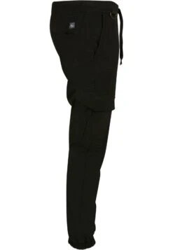 URBAN CLASSICS Zipper D-Ring - Pantalon Cargo - Jet Black -Tenues Mode Boutique f068bde8ae914d01bb70152b4a097979