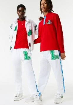 Lacoste Pantalon De Survêtement - Blanc -Tenues Mode Boutique f27d9b5e70dc4c358cf539dd9aac3f80