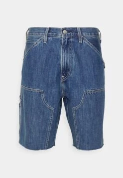 Cut Off Carpenter - Short En Jean - Blue Denim -Tenues Mode Boutique f2d48fa7e58c40f388f07202813ab500