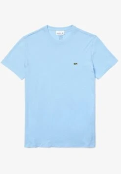 Lacoste T-Shirt Basique - Bleu -Tenues Mode Boutique f7314e45aa8e4c16b8be8954bd1f4308