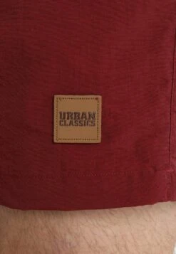 URBAN CLASSICS Block - Short De Bain - Navy/Burgundy -Tenues Mode Boutique fe021f3d17294136a294db88717a76cc