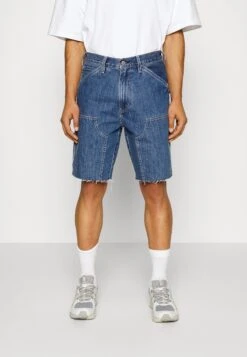 Cut Off Carpenter - Short En Jean - Blue Denim